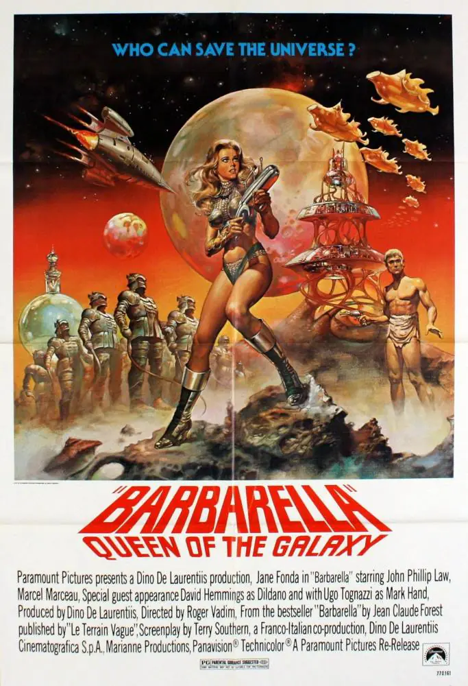 Barbarella (1968) Jane Fonda Nude Scenes