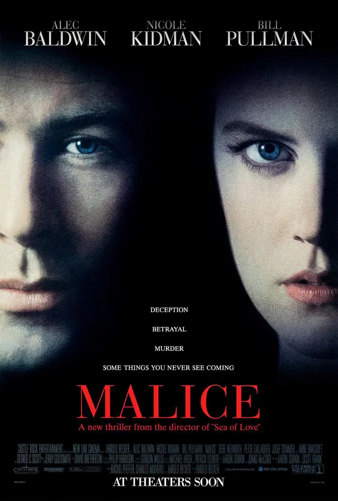 Malice (1993) Debrah Farentino, Nicole Kidman Nude Scenes