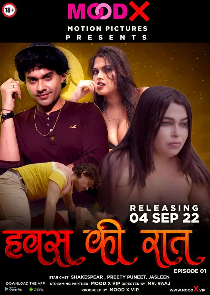 Hawas Ki Raat (2022) S01 Uncut Hindi Web Series – MoodX