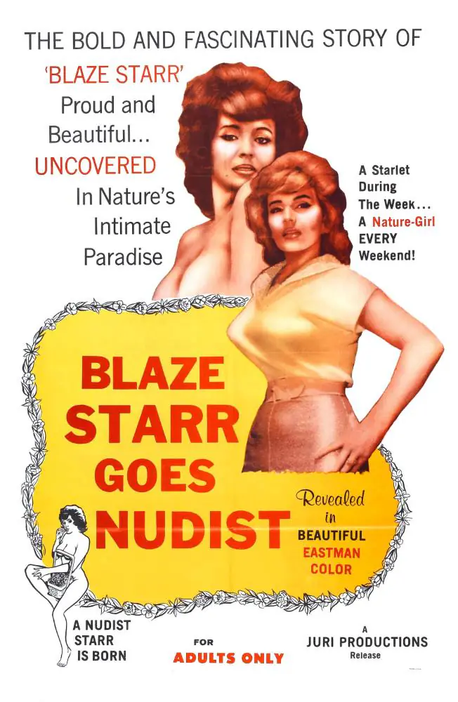 Blaze Starr Goes Nudist (1962) | USA | Dvdrip